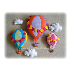 Hot Air BALLOON Decor - Nursery Decor