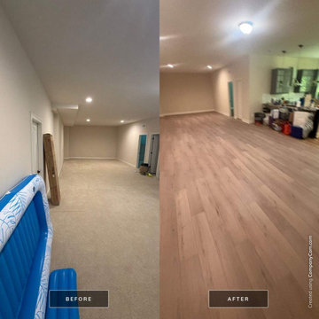 Residential LVP Installation