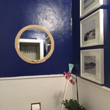 Nautical Bathroom-Bachelor Pad-Philadelphia, PA (Luxe for Less Package)
