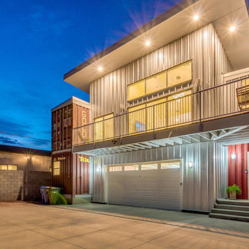 Storage Container Modern Occupied Staging Project