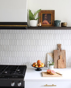 Marble Penny Tile too busy for kitchen backsplash?