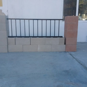 Wrought Iron security fencing