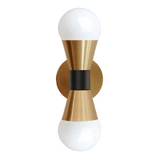 Fortuna Modern Contemporary Wall Sconce - Contemporary - Wall Sconces - by  Dainolite Ltd.