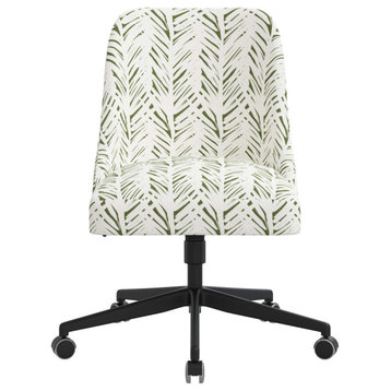 Office Chair, Brush Palm Leaf