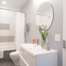 White Bath Vanity