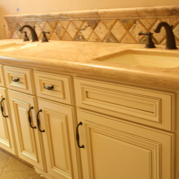 Carmel glazed cabinets