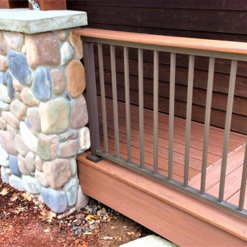 Rick & Joan's Maintenance-Free Decking Project in Cumberland, WI