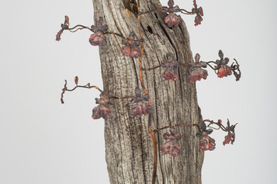 Orchid & Driftwood I (orchid detail)