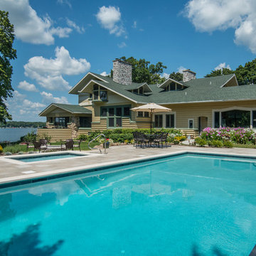 Lake Delavan, WI Swimming Pool and Hot Tub