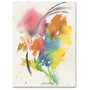 Sheila Golden 'Rainbow Bouquet' Canvas Art, 18"x24"