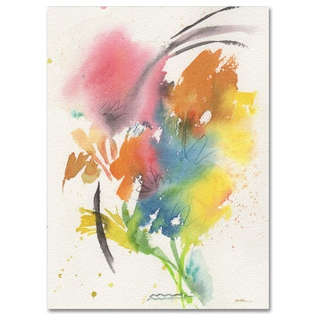 Sheila Golden 'Rainbow Bouquet' Canvas Art, 24"x32"