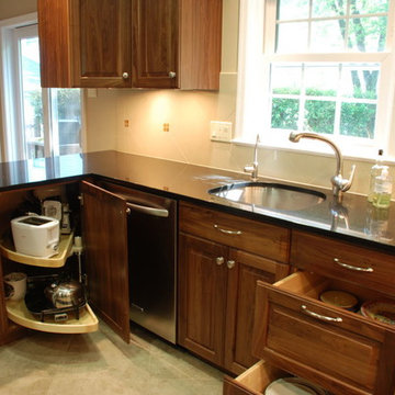 Alexandria Family Kitchen with Added Mudroom/Mom's Office Space