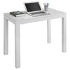 Ameriwood Home Parsons Desk With Drawer, White