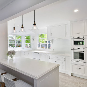White on White - country kitchen renovation