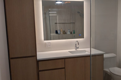 Inspiration for a bathroom remodel in Minneapolis