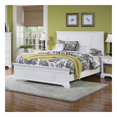 Naples Off-White Queen Bed
