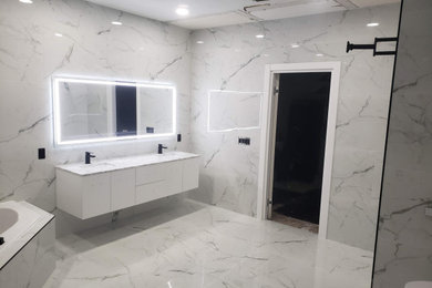Luxury White Bathroom Renovation