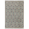 Lattice Tiles Grey Rug, 8'x10'