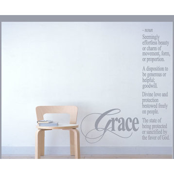 Grace Definition Wall Decal