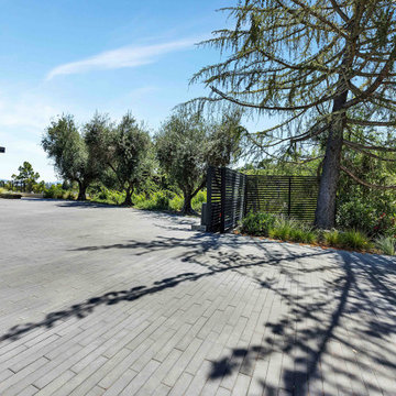 Custom Automatic Cantilever Gate Installation in Los Altos Hills