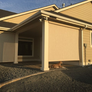 Track Motorized Solar Shades
