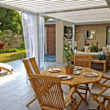 Arcadia Louvered Roof - A variety of installation types
