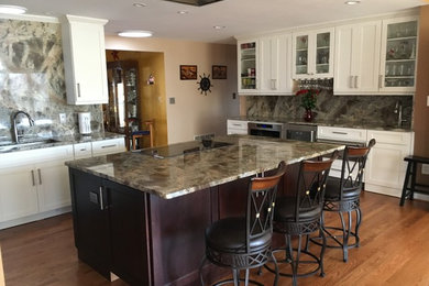 Example of a trendy kitchen design in Baltimore