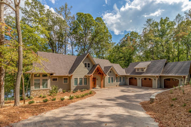 Example of an exterior home design in Other