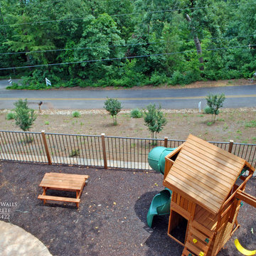 Retaining Walls Add Playground in Cumming, GA