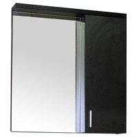 Greenville 35.5" Rectangular Mirror, Black