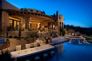 Southwest pool photo in Phoenix