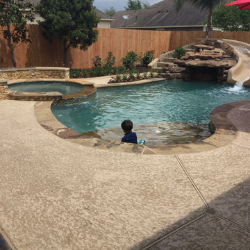 Sandstone Deck Coating Projects