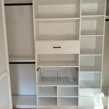 Reach-in closet