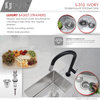 STYLISH 14" Single Bowl, 18G, Stainless Steel Kitchen Sink S-310G- Ivory