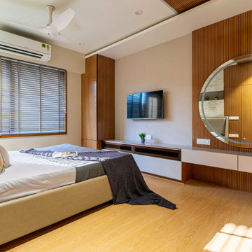 4BHK Elegant Interiors at Shilp Shaligram