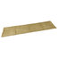 Thick Ribbed Bed Runners, Beige, 50x200 cm, Set of 2