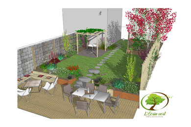 Projet pour la rénovation d'un jardin de ville