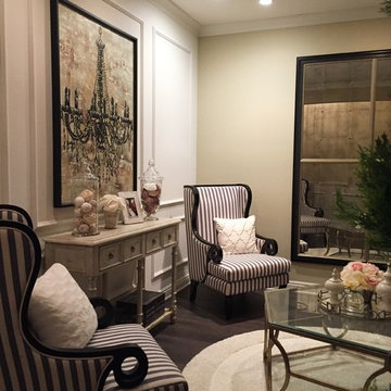 Framed Art & Custom Antique Mirror