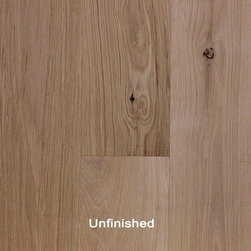 Unfinished White Oak Character Engineered Floors - Engineered Wood Flooring
