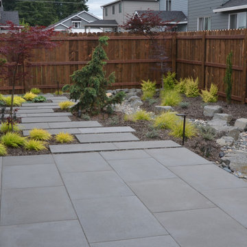 Modern Asian Backyard
