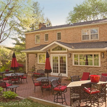 Brick and Stone Patio