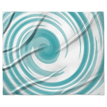 "Spiraling Out in Style" Sherpa Blanket 60"x50"