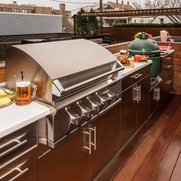 Outdoor Kitchen on Deck