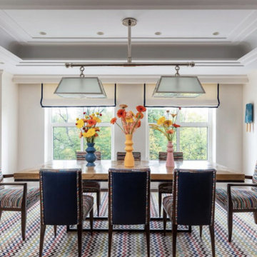 Modern Decorative Plaster Crown Molding. Boston, MA
