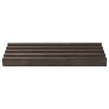 Blomus Modo Rectangular Wood Tray, Suitable For Modo Wall Shelf