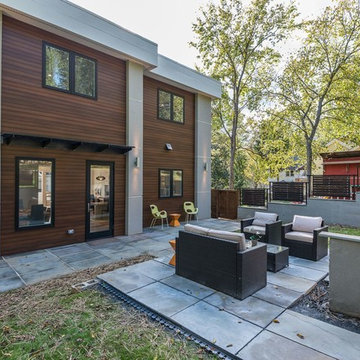 6432 83rd Place- Exterior Entertaining Area with Fire Pit