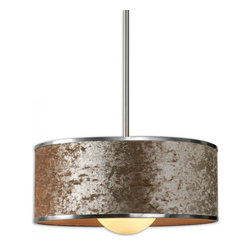 www.essentialsinside.com: panache 1 light drum pendant - Pendant Lighting