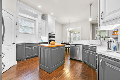 Transitional kitchen photo in Other