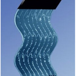 Water Panel Wave Medium Bubble Floor Fountain - Products