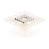 Tian LED ceiling light with glass lampshade, 25 cm